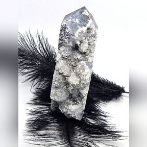 Druzy Spharlerite Tower